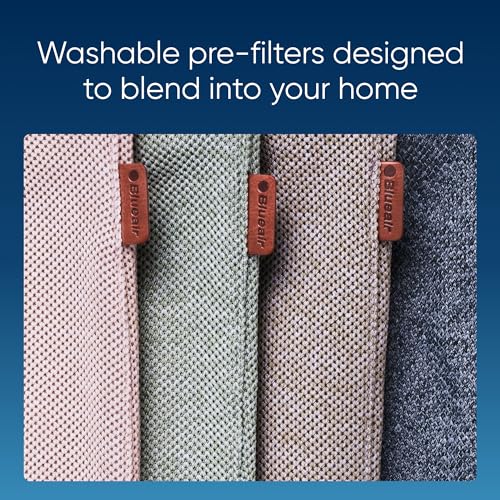 Blueair Blue Pure 511i Max HEPASilent Air Purifier – Cleans up to 926 sq ft, Small Room & Bedroom Air Cleaner for Pets, Allergies, Smoke, and Dust