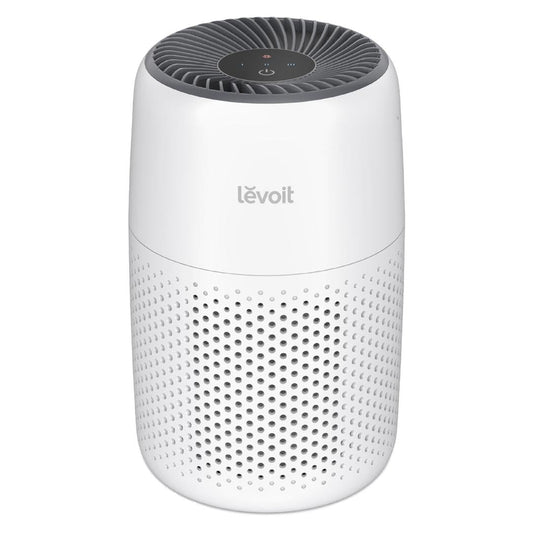 LEVOIT Core Mini-P HEPA Air Purifier – Portable 3-in-1 Filter with Fragrance Sponge, Removes Smoke, Allergies, Dust & Pet Dander (White)