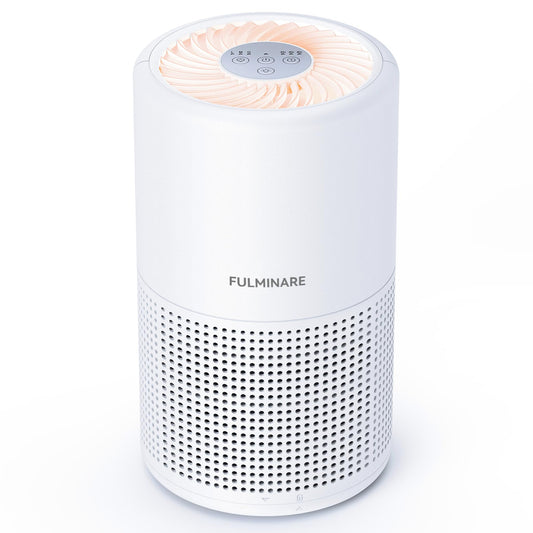 FULMINARE H13 True HEPA Air Purifier – Portable Quiet Air Cleaner with Night Light for Bedrooms, Homes & Offices